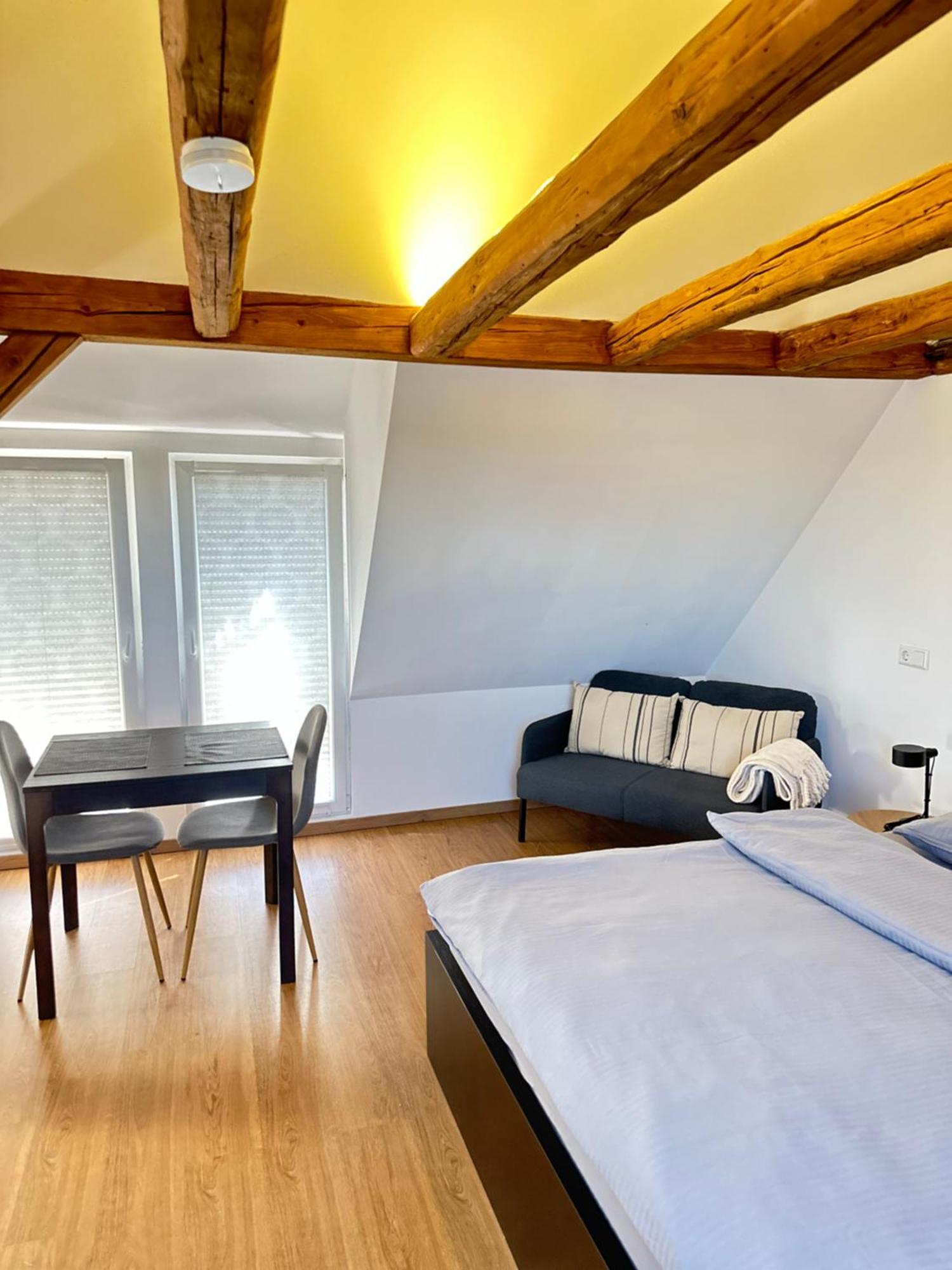 1 Zimmer Wohnung Dg Mit Klimaanlage Und Kleinen Balkon Oedheim Екстериор снимка